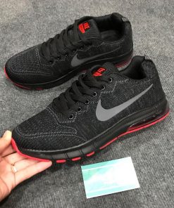 Giày Nike zoom pegasus đen đế trong đỏ
